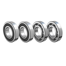 4 Cuscinetti 6204-2RS -