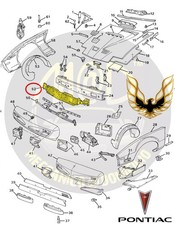 Original OE 16509489 Shock Absorber Paraurti Ant PONTIAC Firebird Trans-Am 82-92