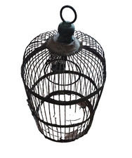 GABBIA UCCELLI ANTICA