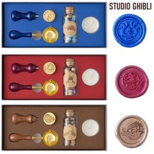 Howl's Kiki's delivery Castello nel cielo set cera sigillante timbro Studio Ghibli