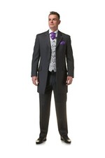 Costume grigio principe