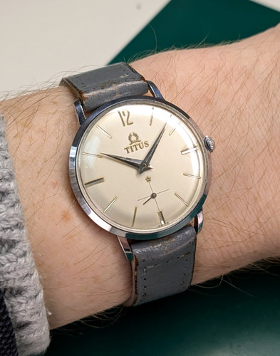Raro orologio titus svizzero - titus,