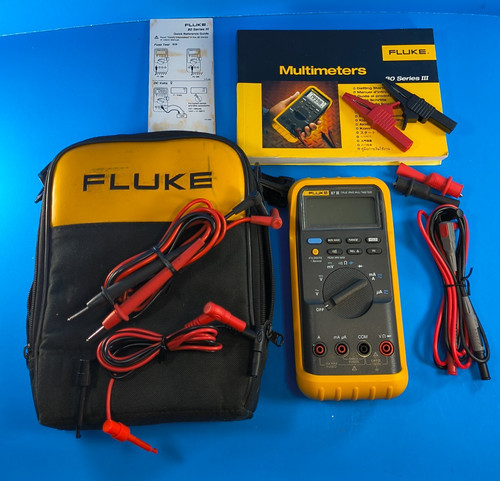Multimetro fluke iii trms - 87,