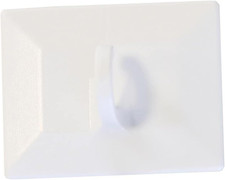 Ganci Adesivi per Tende a Rullo in Bambù E Tende Da Raccogliere, 2 Pezzi, Plasti