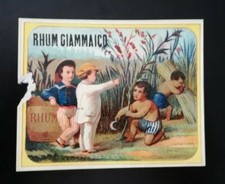 ANTICA ETICHETTA LIQUORE RHUM GIAMMAICO