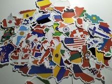 ADESIVI PICS LUCIDI NAZIONI 50