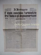 IL MESSAGGERO 9 settembre 1943