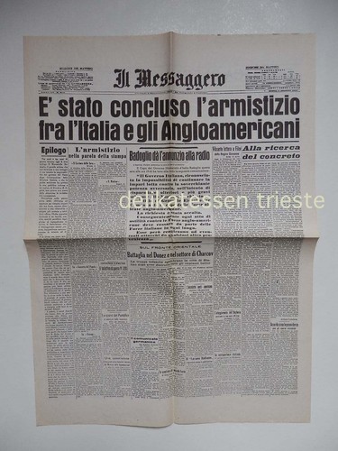 Messaggero settembre 1943 - il, 9
