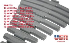 200 Pcs CLIP-ON WHEEL WEIGHT