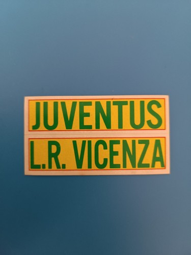 Scudetto scritta serie - scritta,