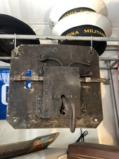 ANTIQUE LARGE DOOR LOCK