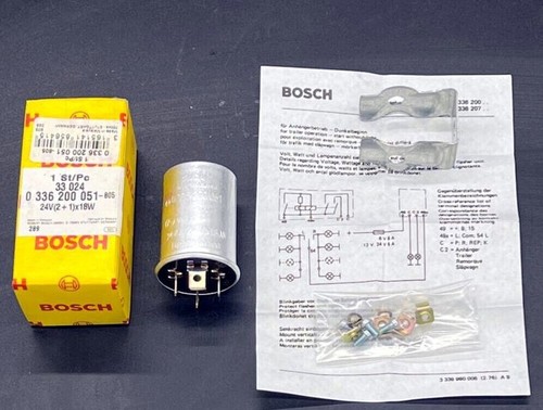 Relè frecce bosch 0336200051 - relè,