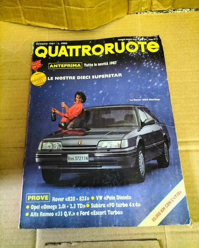 Rivista epoca quattroruote - rivista, d'epoca
