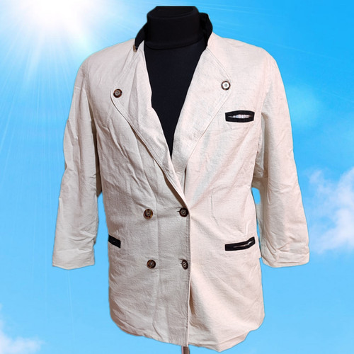 Giacca lino cotone - giacca,