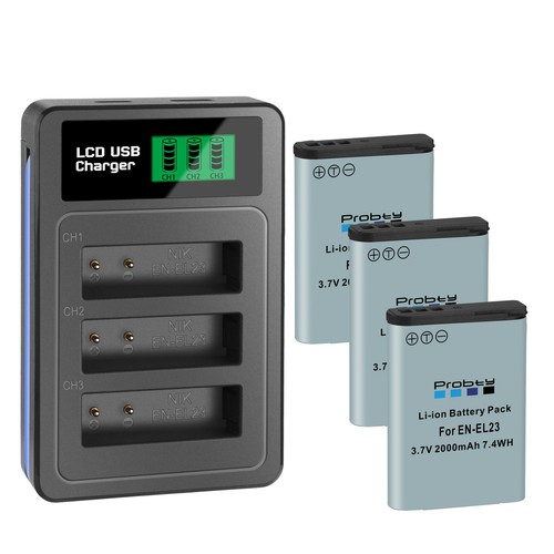 Batteria 2000mah el23 - batteria, +