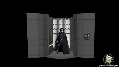 Diorama elevator light - light, cruiser