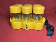 Yoguretta elettronica Krups tipo 236 arancione yogurt anni 70 vintage