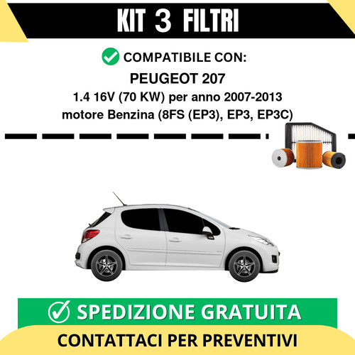 Kit filtri risparmio per - 3,