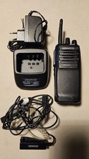 Kenwood Pro Talk TK-3701D Ricetrasmettitore UHF PMR 446 MHz + auricolari + caric