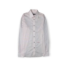 Camicia Dsquared2 uomo M Rosa 100% cotone manica lunga Pre Owned
