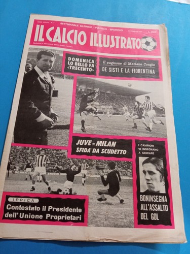 Calcio illustrato 1972 - il,
