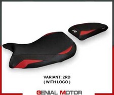 Rivestimento sella Laiar Rosso RD + logo T.I. per BMW S 1000 R 2021 > 2023