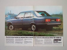 advertising Pubblicità 1982 FIAT 131 MIRAFIORI