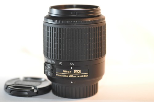 Nikon nikkor 55 200mm - nikon, dx