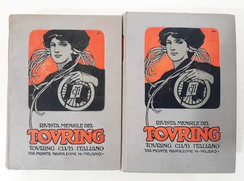 Rivista mensile del touring - rivista,