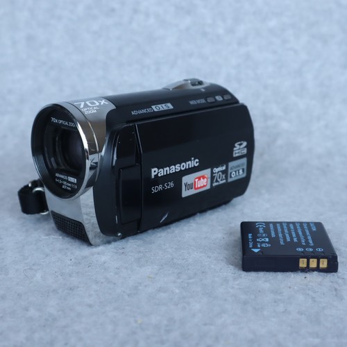 Panasonic sdr s26 camcorder - panasonic,