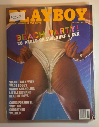 Playboy magazine july 1987 - magazine,