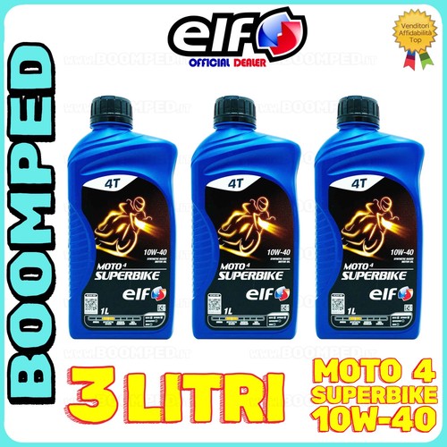 Litri olio motore elf - 3,