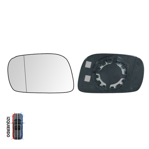 Vetro base convesso - sx, opel