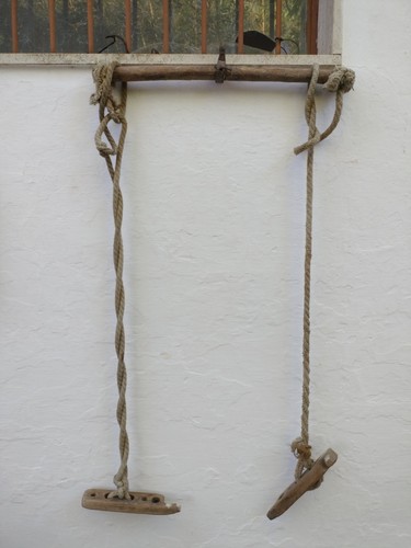 Aratro antico legno corda - aratro,