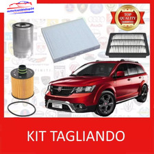 KIT TAGLIANDO MANUTENZIONE 4 FILTRI FIAT FREEMONT 2.0 MULTIJET JTD 