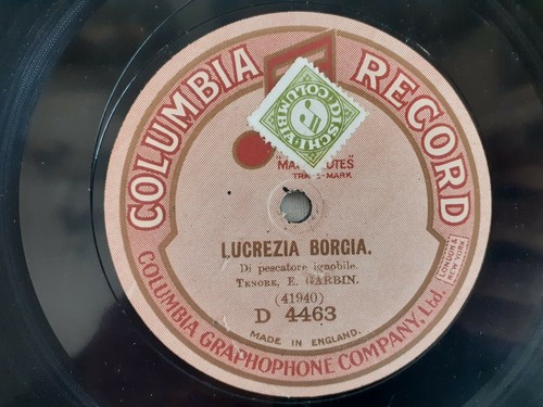 Edoardo garbin 78t - edoardo, columbia