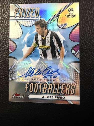 Del piero topps finest ucc - del,
