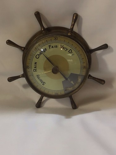 Barometro termometro vintage - e,