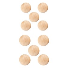 5x Palline di legno decorative