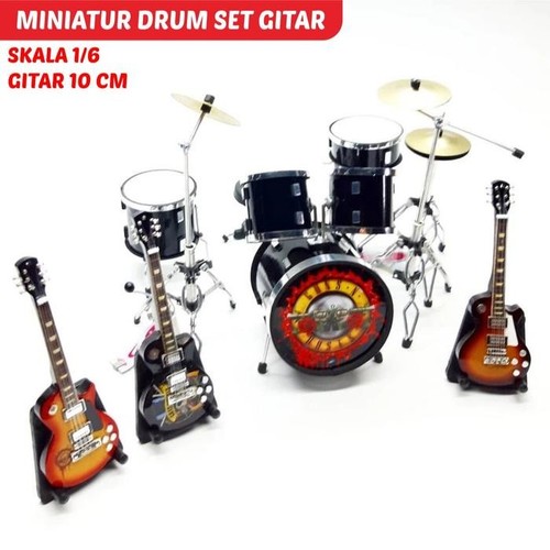 Raro set band miniatura - , guns
