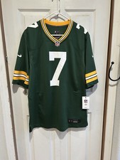 Maglia calcio uomo Nike Green Bay Packers Green Vapor Quay Walker #7 nuova con etichette taglia L