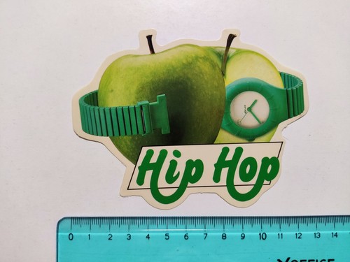 Adesivo hip hop orologio watch - hop,