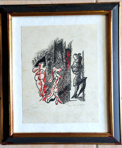Litografia numerata firmata - , a