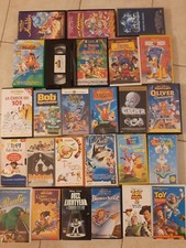 Lotto 26 cassette Vhs cartoni