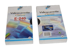 Videocassetta VHS CHROM E-240
