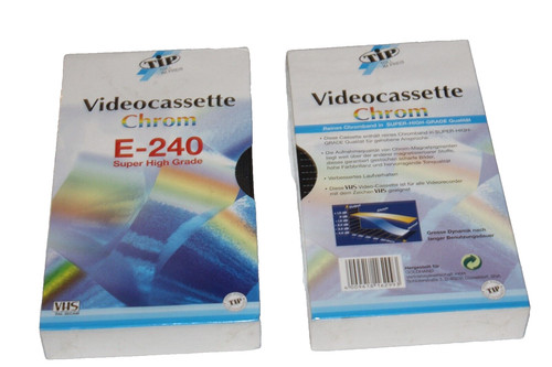 Videocassetta vhs chrom - vhs, e-240