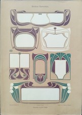 ANTICA STAMPA COLORI 1900