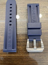 Per PANERAI CINTURINO GOMMA 24