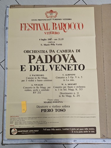 Manifesto festival barocco - manifesto,
