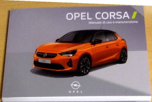 Uso manutenzione opel corsa - uso,
